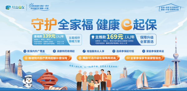 证星策略 青岛市民健康保障再添利好 2025年度“琴岛e保”正式开启投保通道